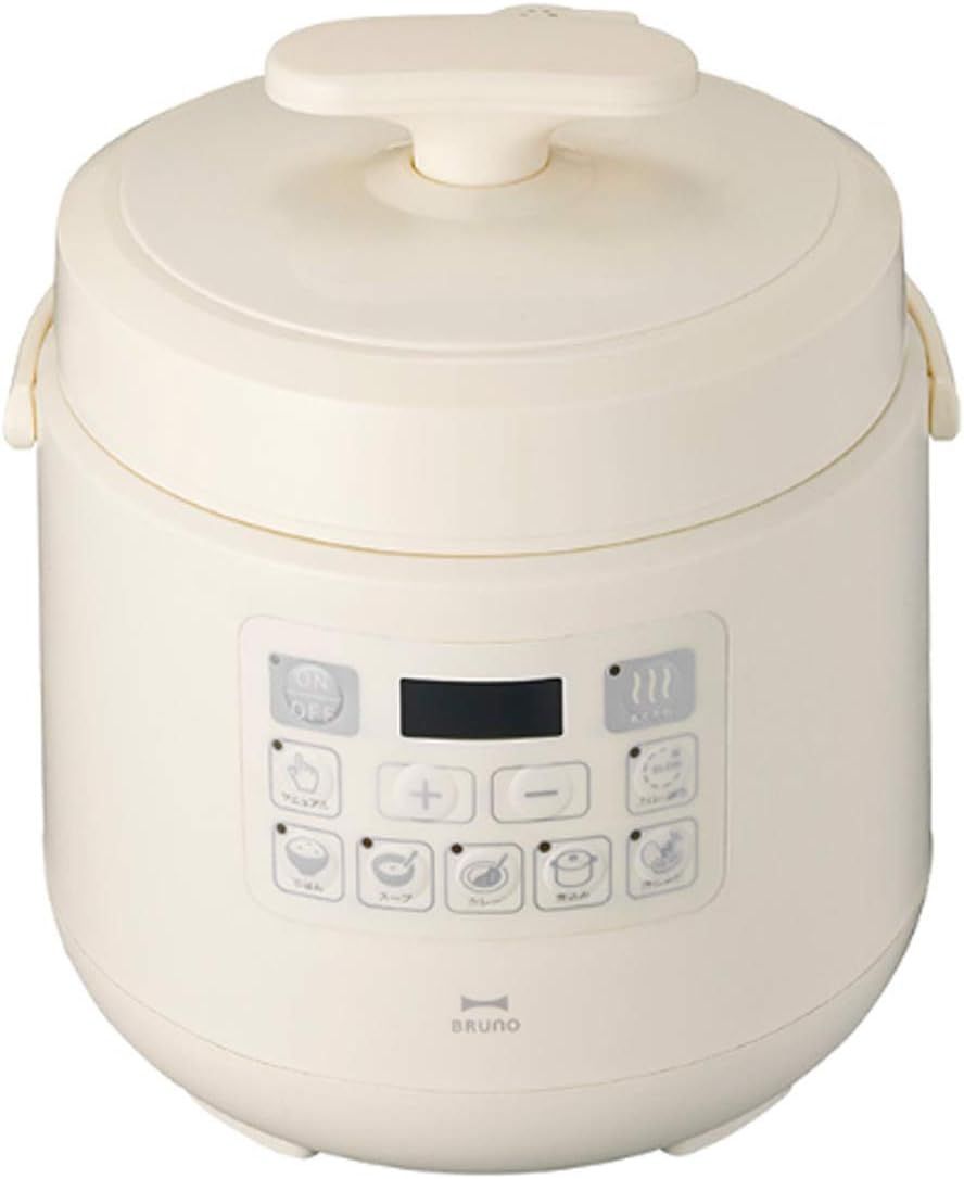 再利用【BRUNO(ブルーノ)】電気圧力鍋 時産家電 ほったらかし調理 新