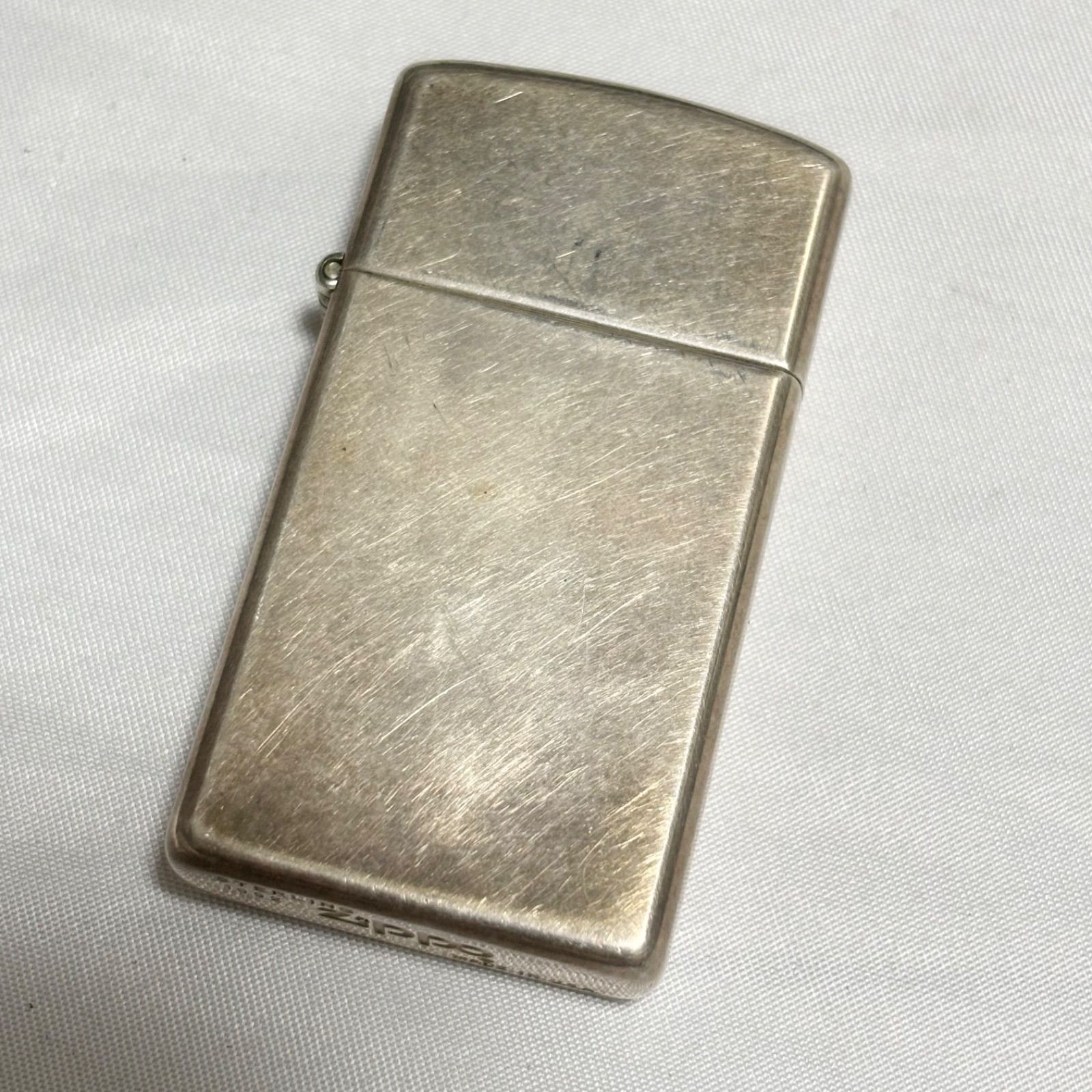 送料無料 Zippo|ジッポー|スターリング|1992|シルバー|オイルライター|喫煙具|タバコ|煙草|ヴィンテージ