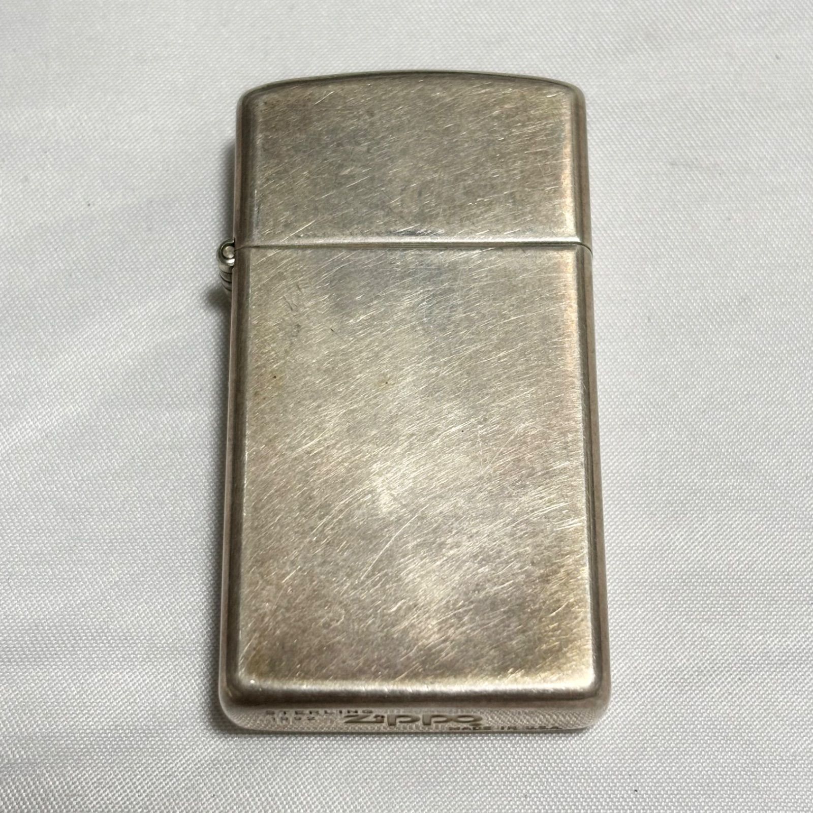 送料無料 Zippo|ジッポー|スターリング|1992|シルバー|オイルライター|喫煙具|タバコ|煙草|ヴィンテージ