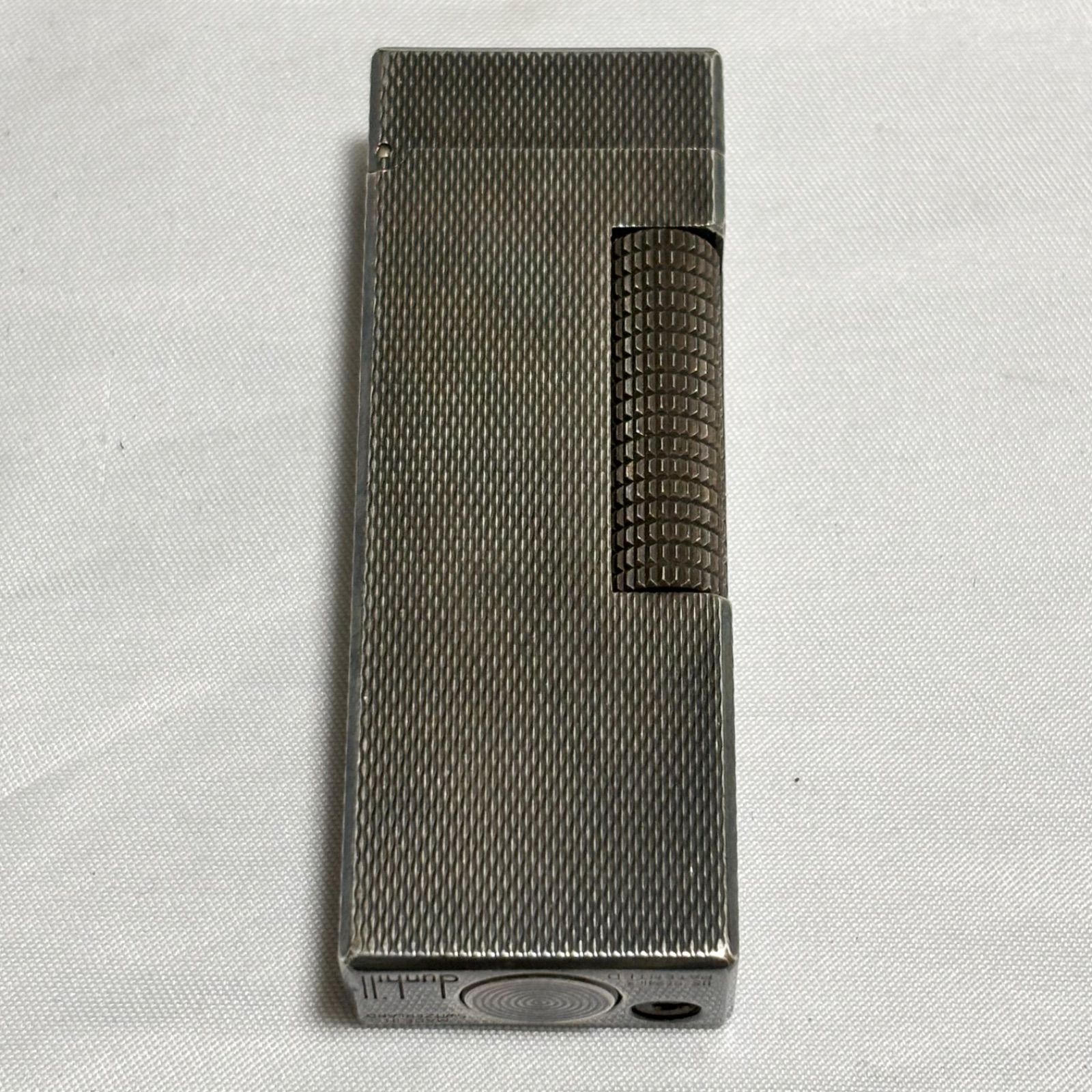 Dunhill ダンヒル ガスライター シルバー 喫煙具 タバコ 着火未 動作未