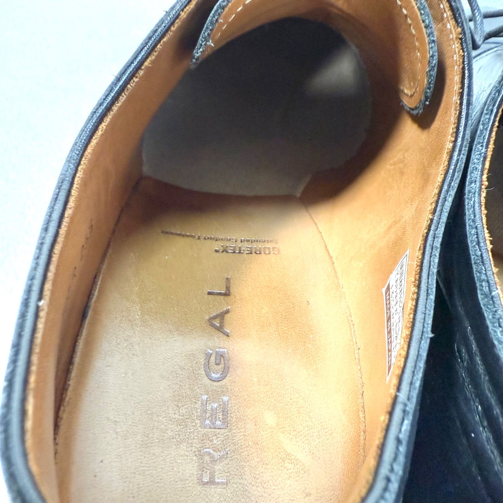 極美品✨リーガル 705R ゴアテックス ストレートチップ ビブラムソール