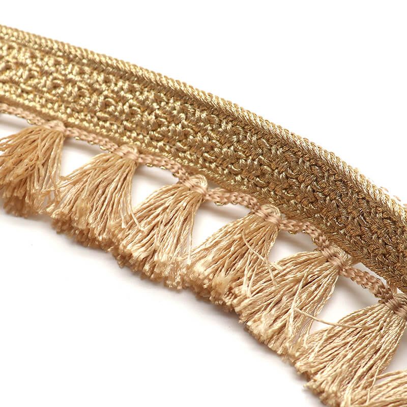 金 フリンジ付き