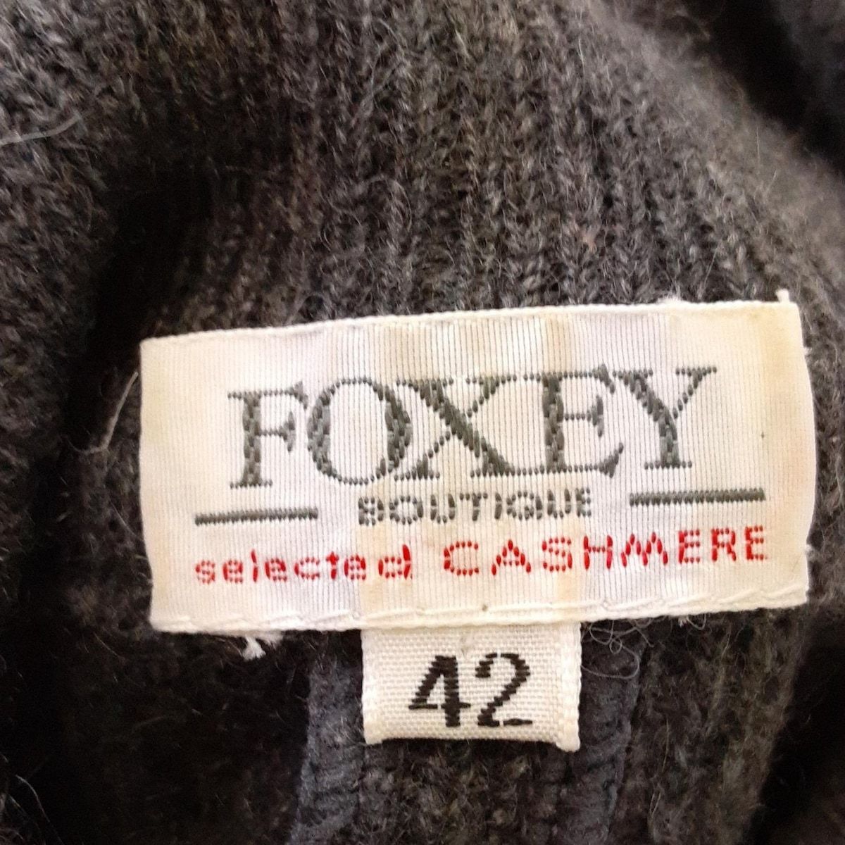 FOXEY フォクシー ハイネック ワンピース 42 FOXEY フォクシー ニット