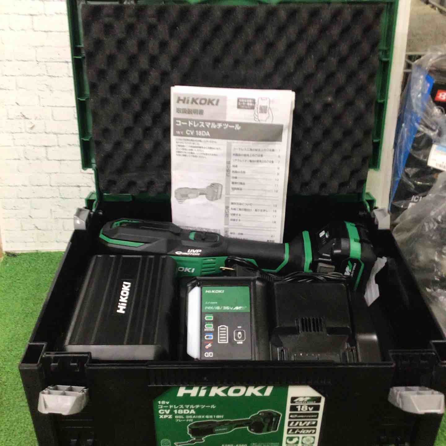 ハイコーキ HIKOKI 旧 日立工機 コードレスマルチツール CV18DA XPZ 町田店