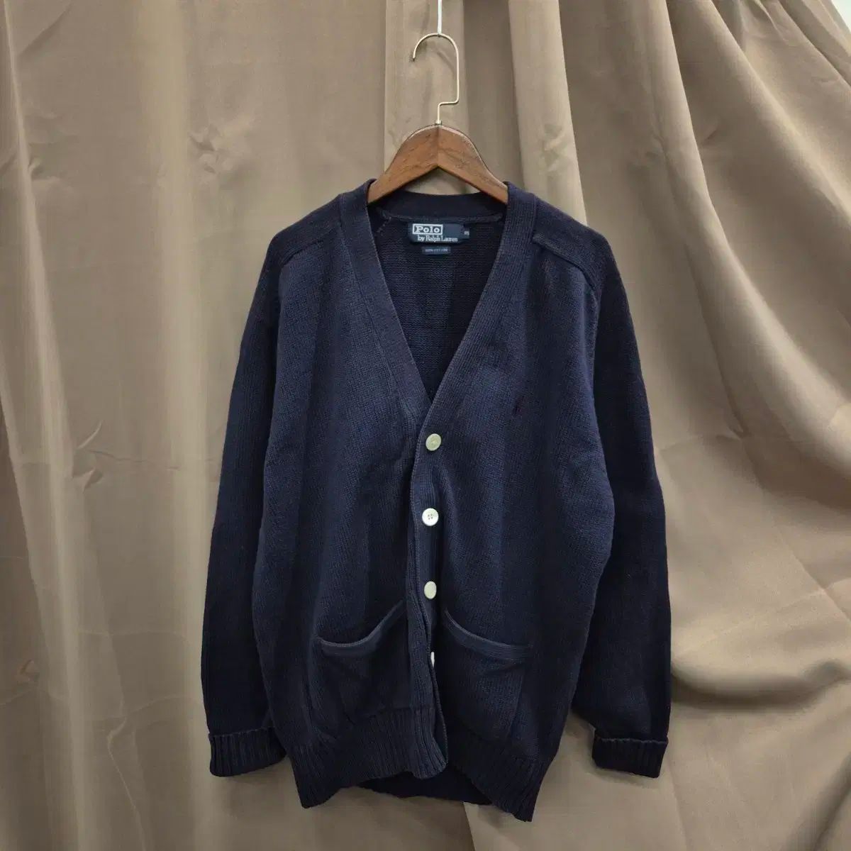 ポロ ラルフローレン ネイビー ニット カーディガン 95
