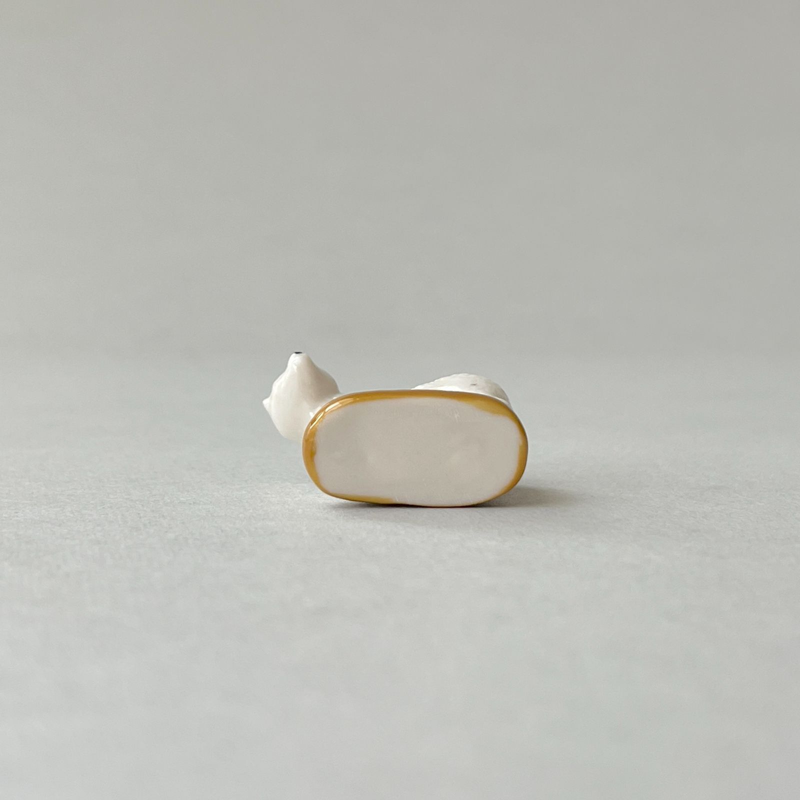 新品　フランス　フェーブ　白熊　10個セット フェーヴ しろくま 白い動物たち フランス フェーブ ミニチュア陶器