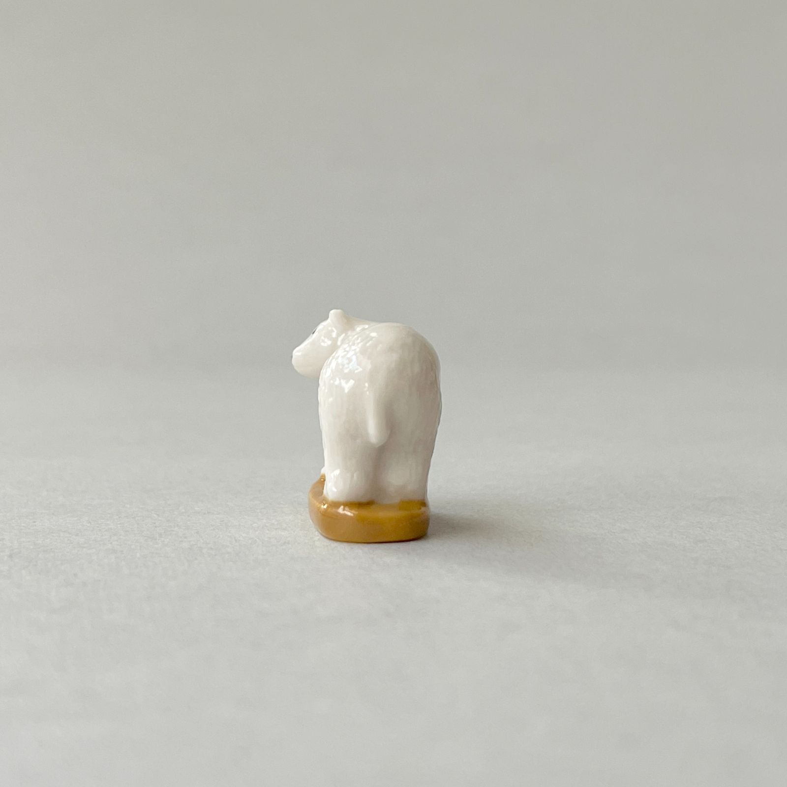 フェーヴ しろくま 白い動物たち フランス フェーブ ミニチュア陶器