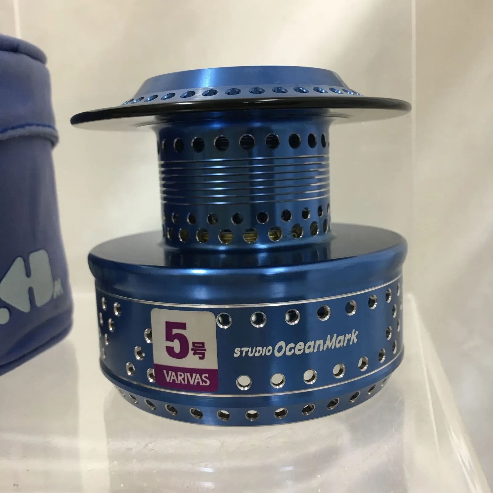 三沢店74 スタジオオーシャンマーク カスタムスプール NO LIMITS スプール 10ST5000F SCANDIUM DAEN RING. ULTRA HARD BLACK ANODIC OXIDATION