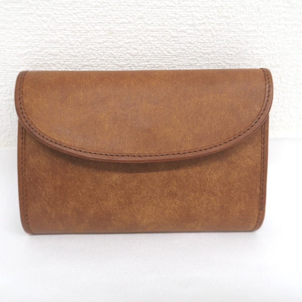 IT86951 ソット 三つ折り財布 ミドルウォレット so-w-0118 キャメル sot ♥
