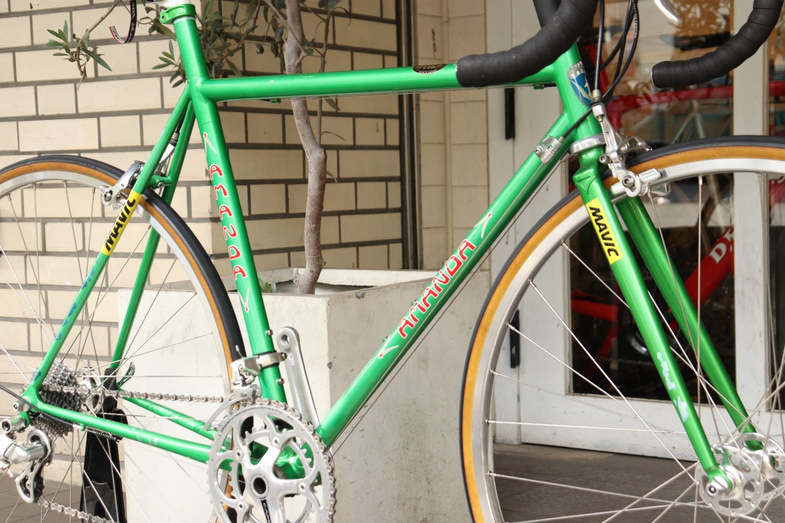 アマンダ AMANDA オーダーメイド 530サイズ カンパニョーロ ATHENA 11S クロモリ ロードバイク 横浜店 BRIGHTFACE_UK