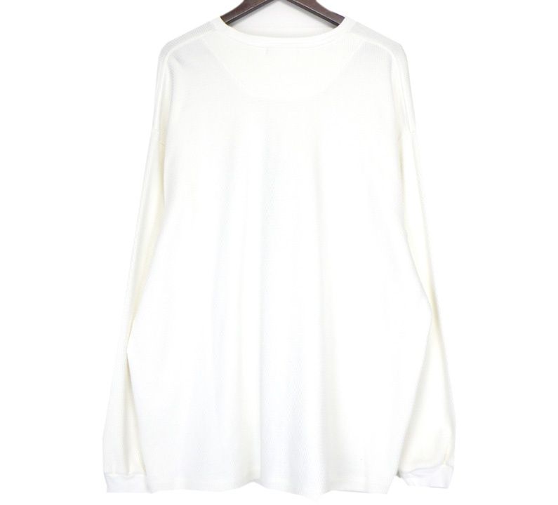 ポリプロイド POLYPLOID 25AW OVERSIZE LONGSLEEVE C 7 001 061 サーマル オーバーサイズ ロングスリーブ C 長袖 カットソー 44893