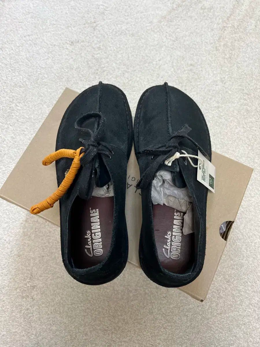 クラークス デザートトレック ブラック スウェード uk 7 260