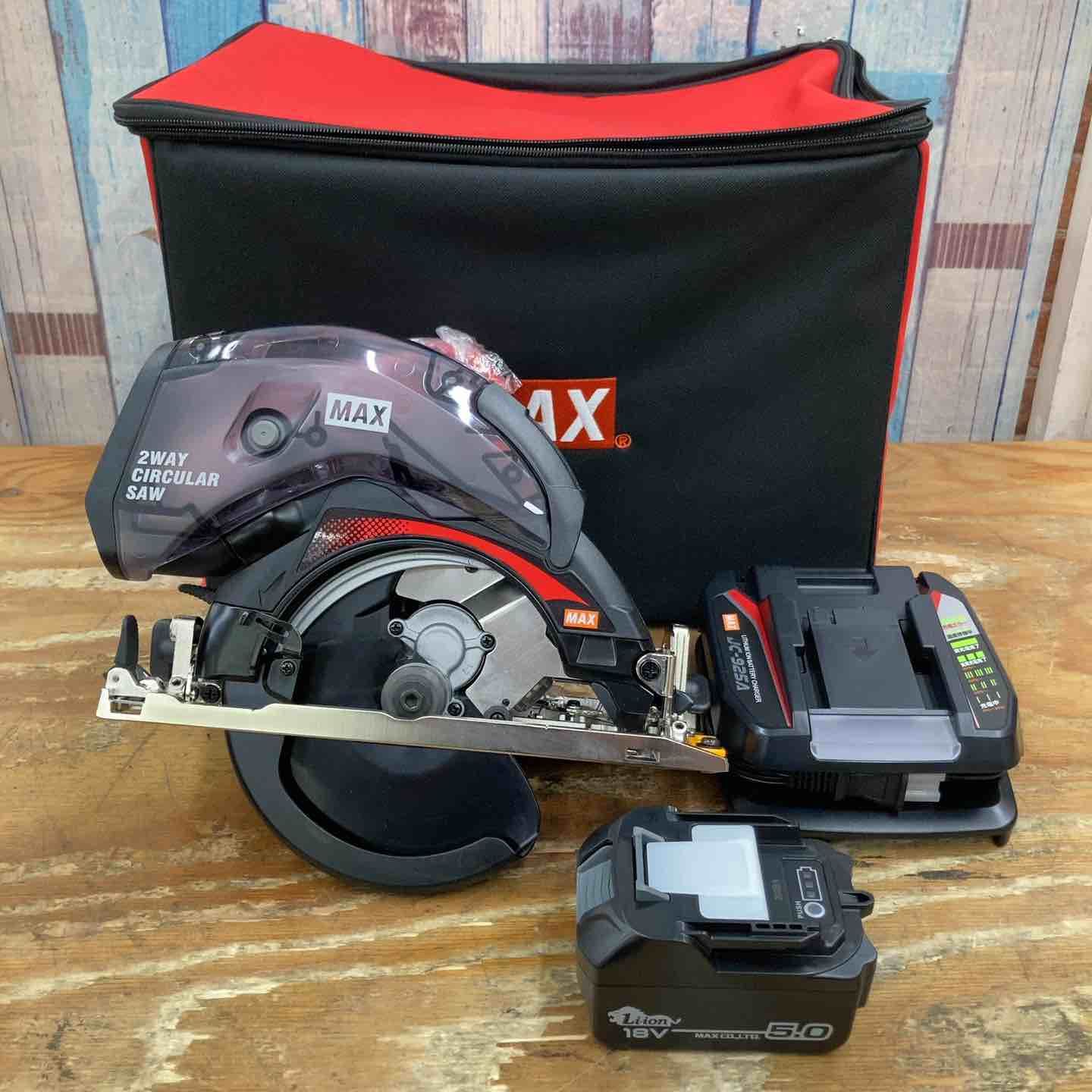 マックス MAX 165mm コードレス防じん丸のこ PJ-CS61CDP 柏店