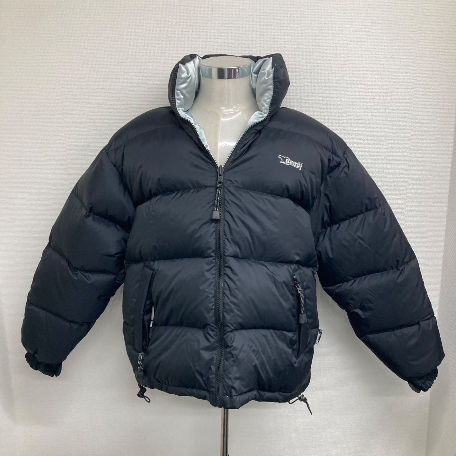 Bear USA ベアー MAX DESIGNS ダウンジャケット 肉厚 M ブラック 防寒 