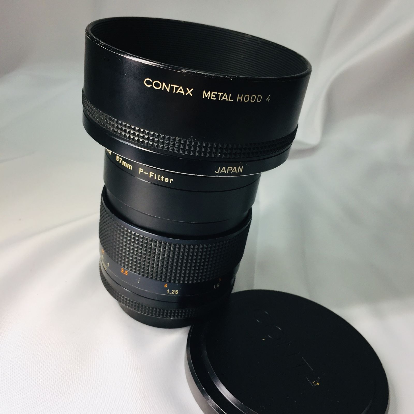 S ヴィンテージ CONTAX Carl Zeiss Planar 85mm F1.4 AEF カメラ レンズ