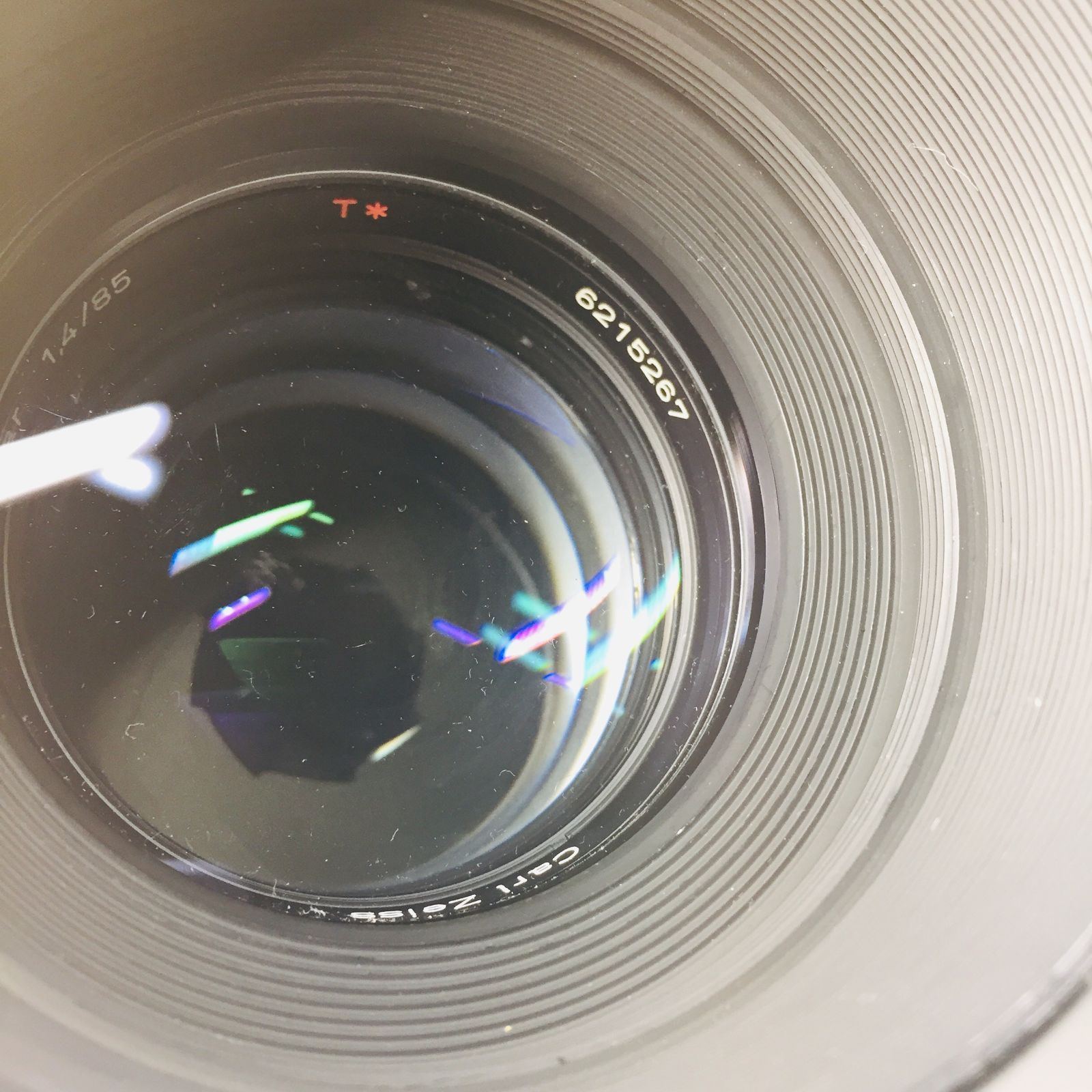 S ヴィンテージ CONTAX Carl Zeiss Planar 85 mm F 1 4 AEF カメラ レンズ