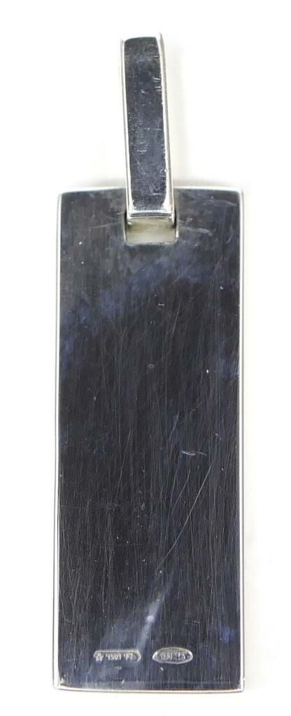 グッチ GUCCI ペンダントトップ プレート Gモチーフ シルバー SV925