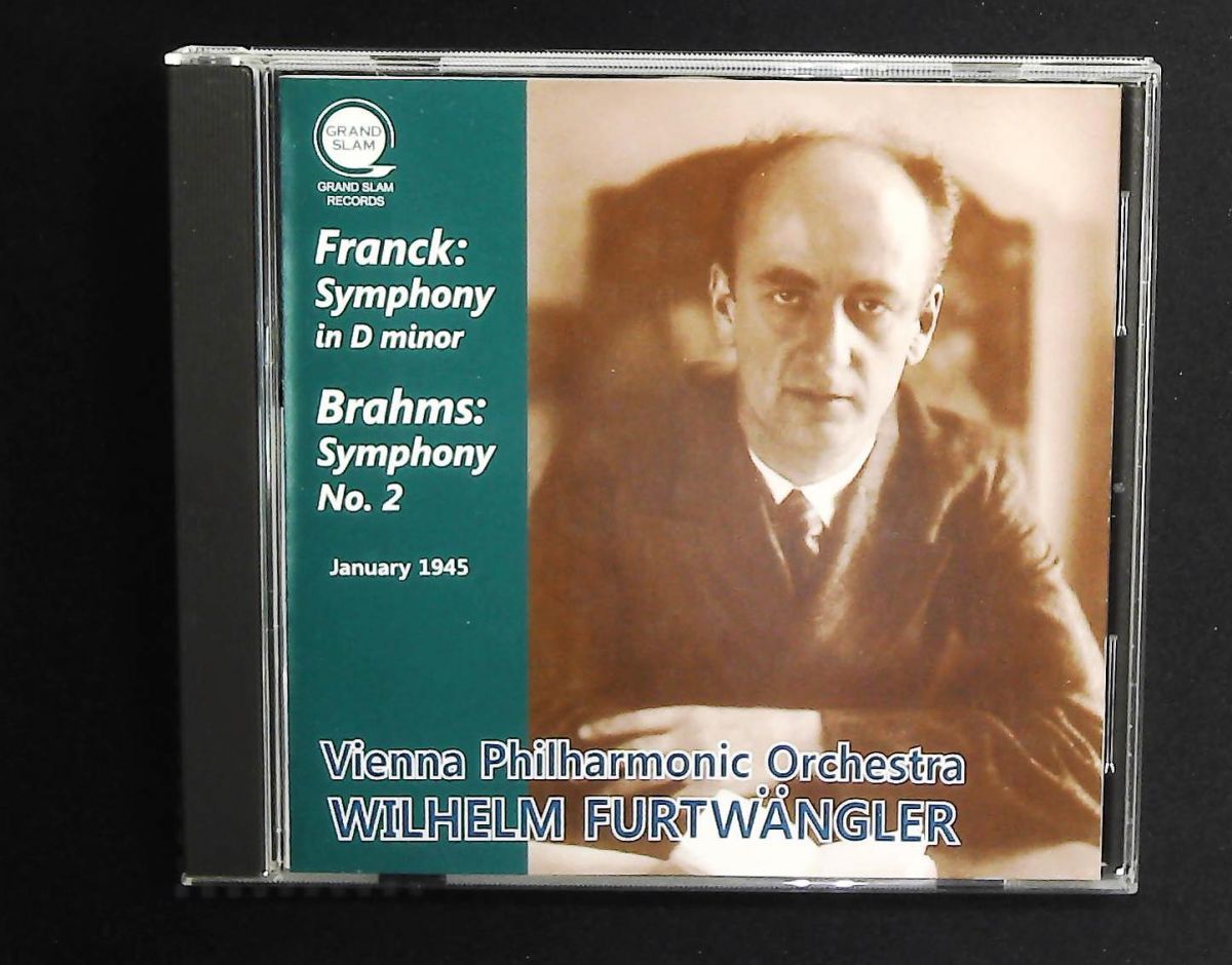 フランク 交響曲 ブラームス 第2番 | フルトヴェングラー ウィーン フィル CD ヴィルヘルム フルトヴェングラー