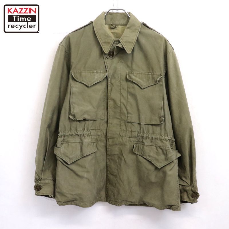 40s M-43 フィールドジャケット ヴィンテージ 40s vintage U.S.ARMY M-43 フィールド ミリタリージャケット メンズ