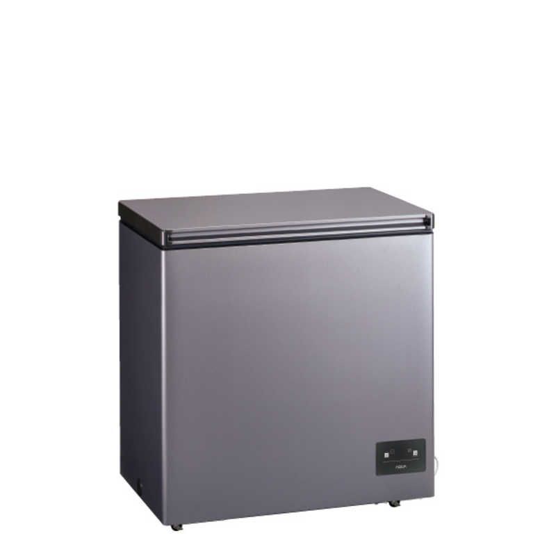 設置無料 アクア AQUA 冷凍庫 1ドア 165 L 上開き ファン式 チェストタイプ 幅82 cm ダークシルバー AQF-F 17 CR-DS