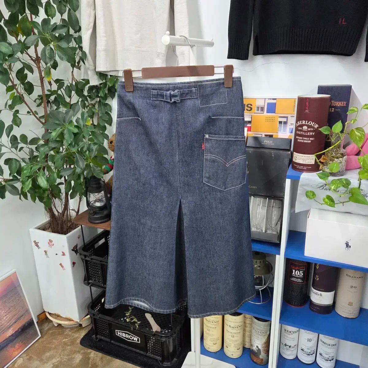 リーバイス エンジニアード デニム スカート 80