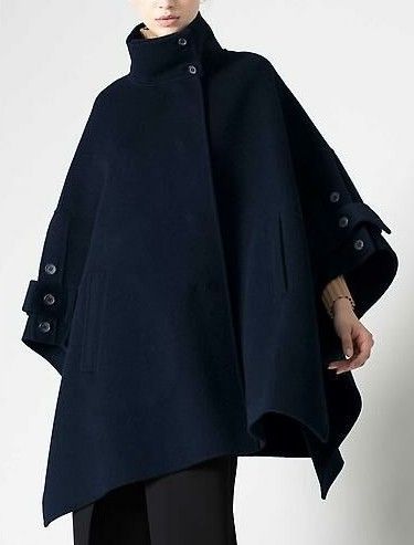 ADORE｜アドーア ルチアーナリバースタンド コート ポンチョ