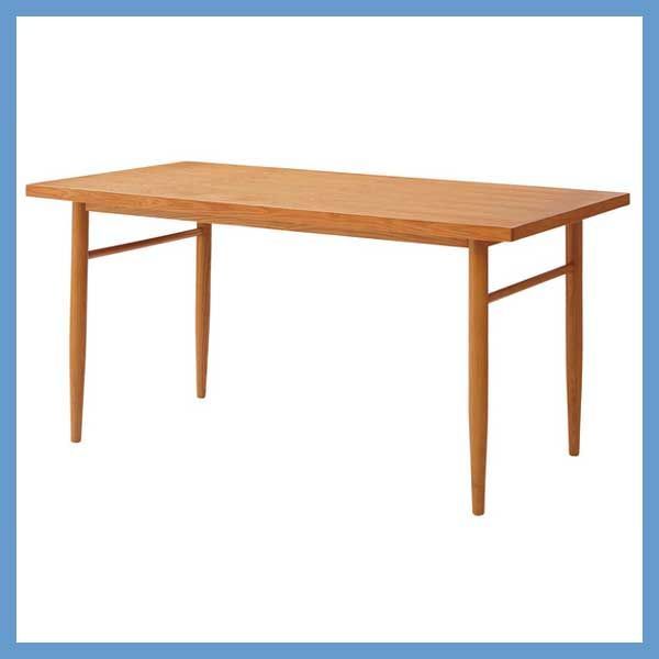 天然木 アッシュ のダイニングテーブル W150×D80×H72cm No.201 ライトブラウン