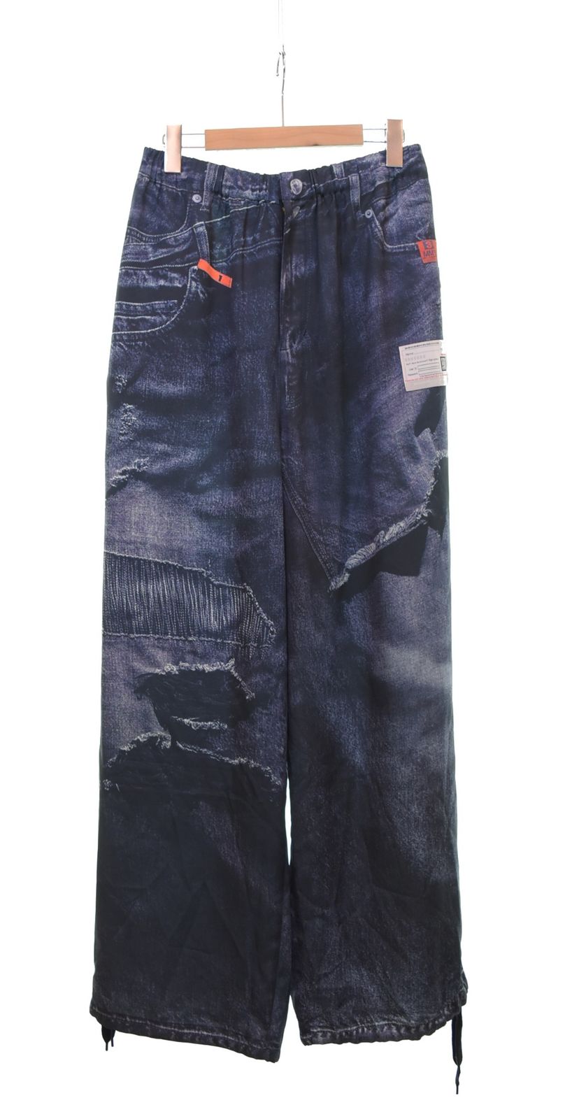 ミハラヤスヒロ MIHARA YASUHIRO ×T.A.T.A Trompe-l oeil Archive Printed Pants トロンプルイユ アーカイブ プリント 転写 C14PT403 ボトムスその他 マルチ 46 103MB-640