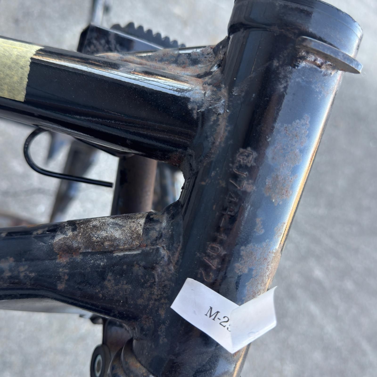 SUZUKI バンディット250 GJ74A フレーム 書類無し スズキ BRIGHTFACE_UK