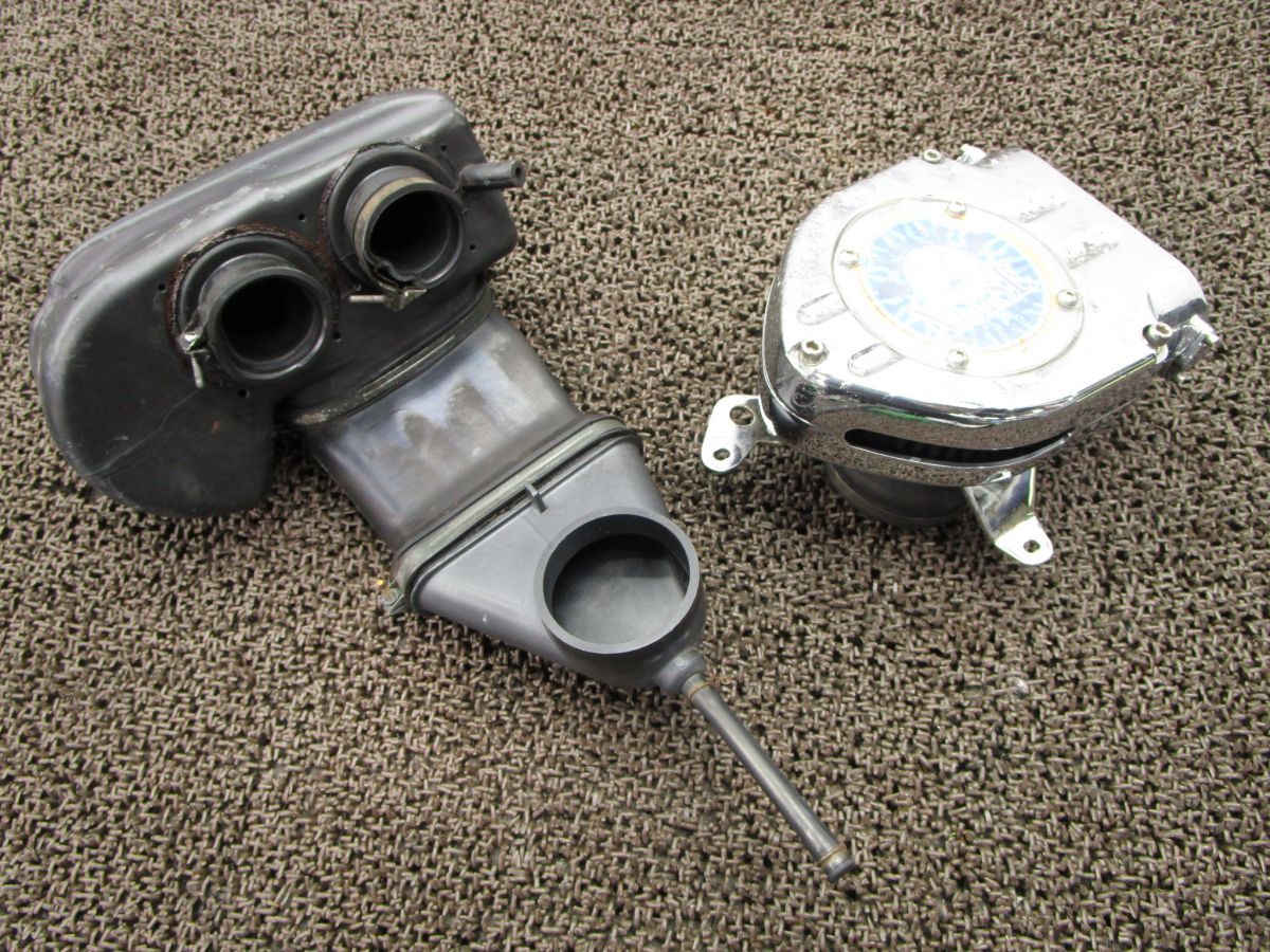 ドラッグスター400 クリアキン製 エアクリーナーボックス □U555！社外