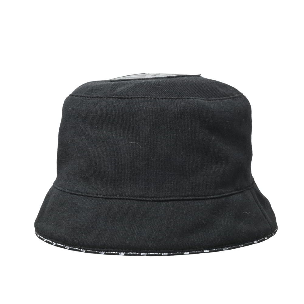 CHANEL スポーツライン ココマーク レザーパッチ バケット ハット