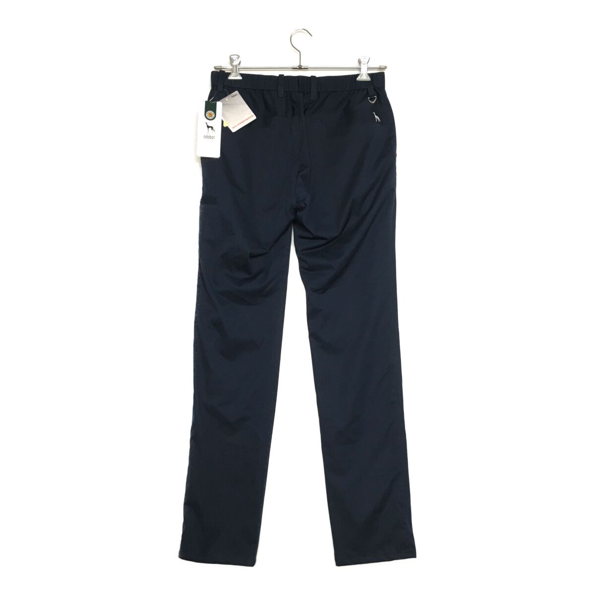 adabat ネイビー パンツ 新品タグ付き 新レーベル ADABAT NAVY】ドライタッチストレッチパンツ（フルレングス