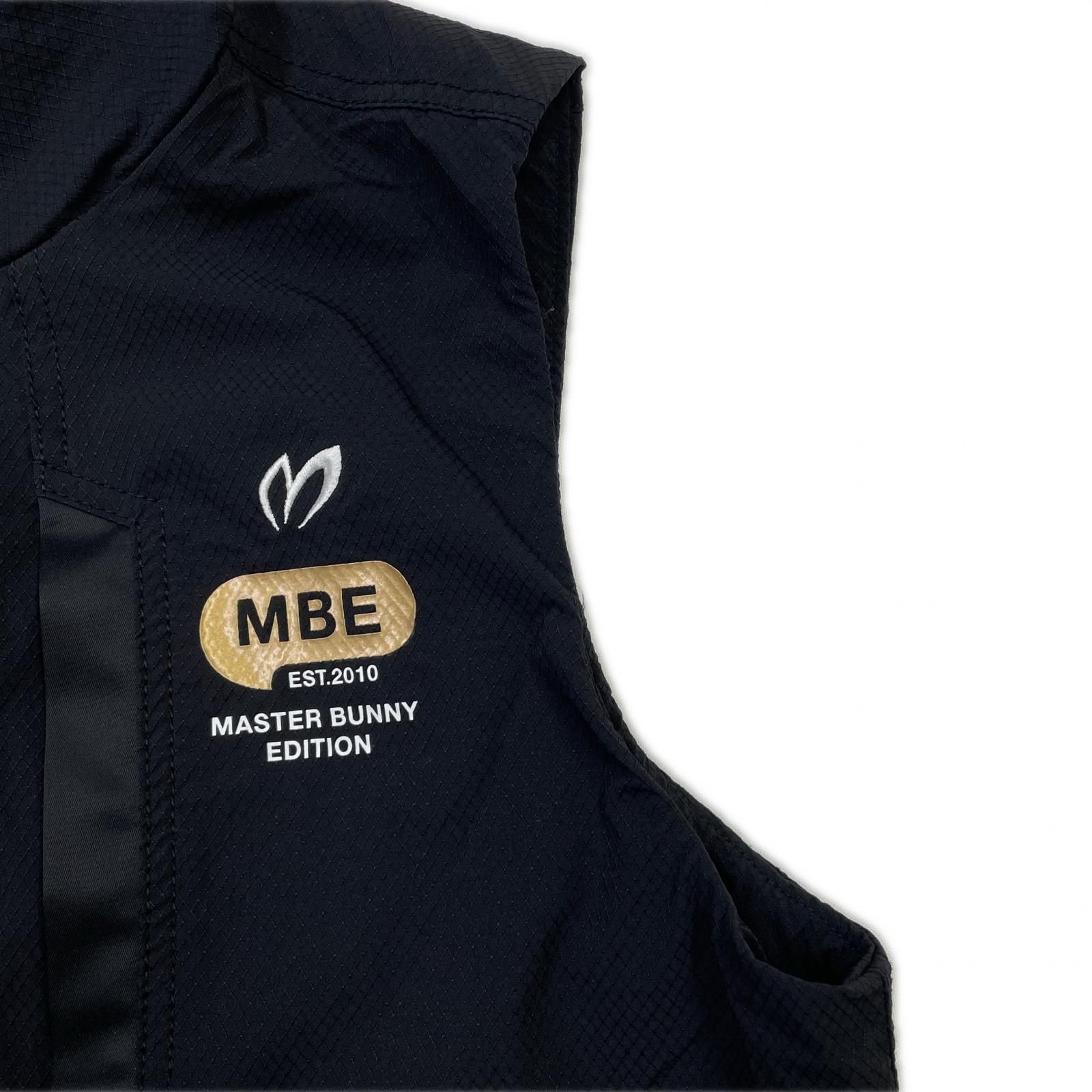 レディース マスターバニーエディション MASTER BUNNY EDITION ベスト 0 S 黒 ブラック メッシュ裏地 スタンド 総柄 LLC-HASEGAWATOSO_COM