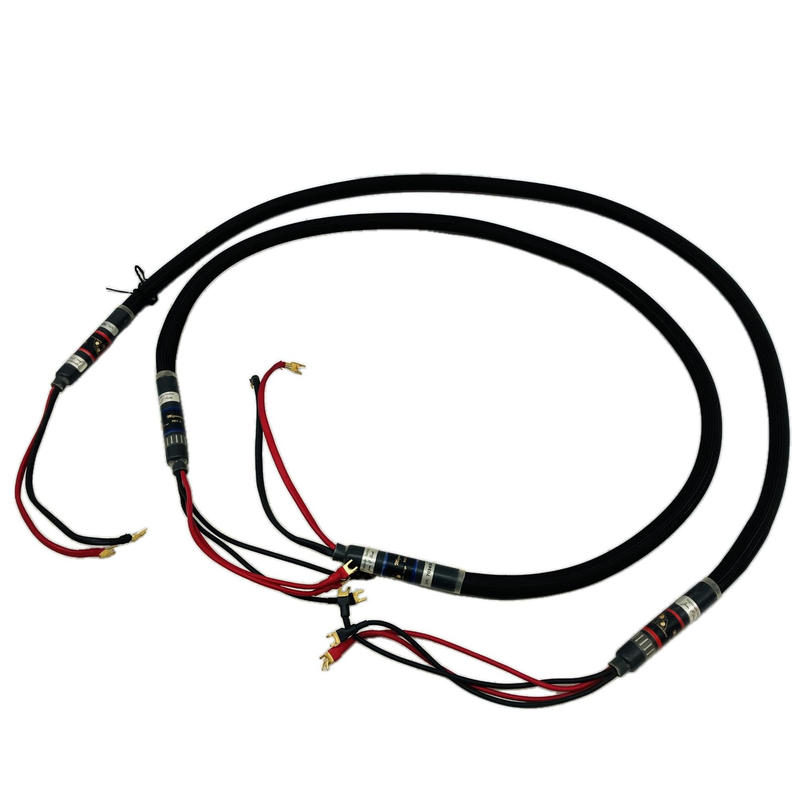 仮 Purist Audio Design Mizunosei REV.B ピューリストオーディオデザイン スピーカー ケーブル ペア 音響 現状品 ジャンク C10563486