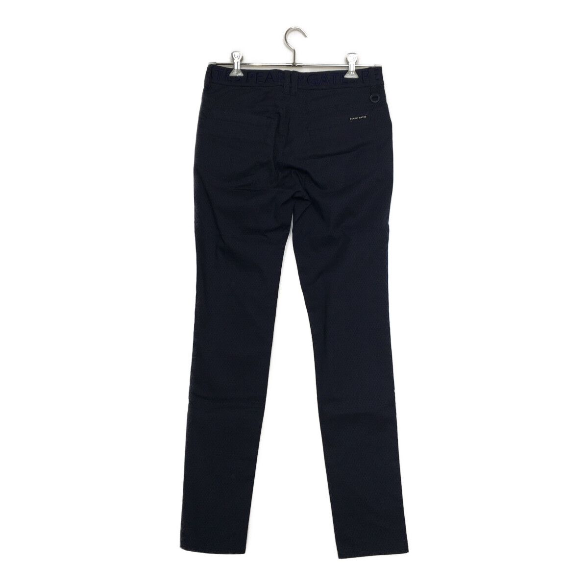 レディース パーリーゲイツ PEARLY GATES パンツ 2 L 紺 ネイビー 総柄