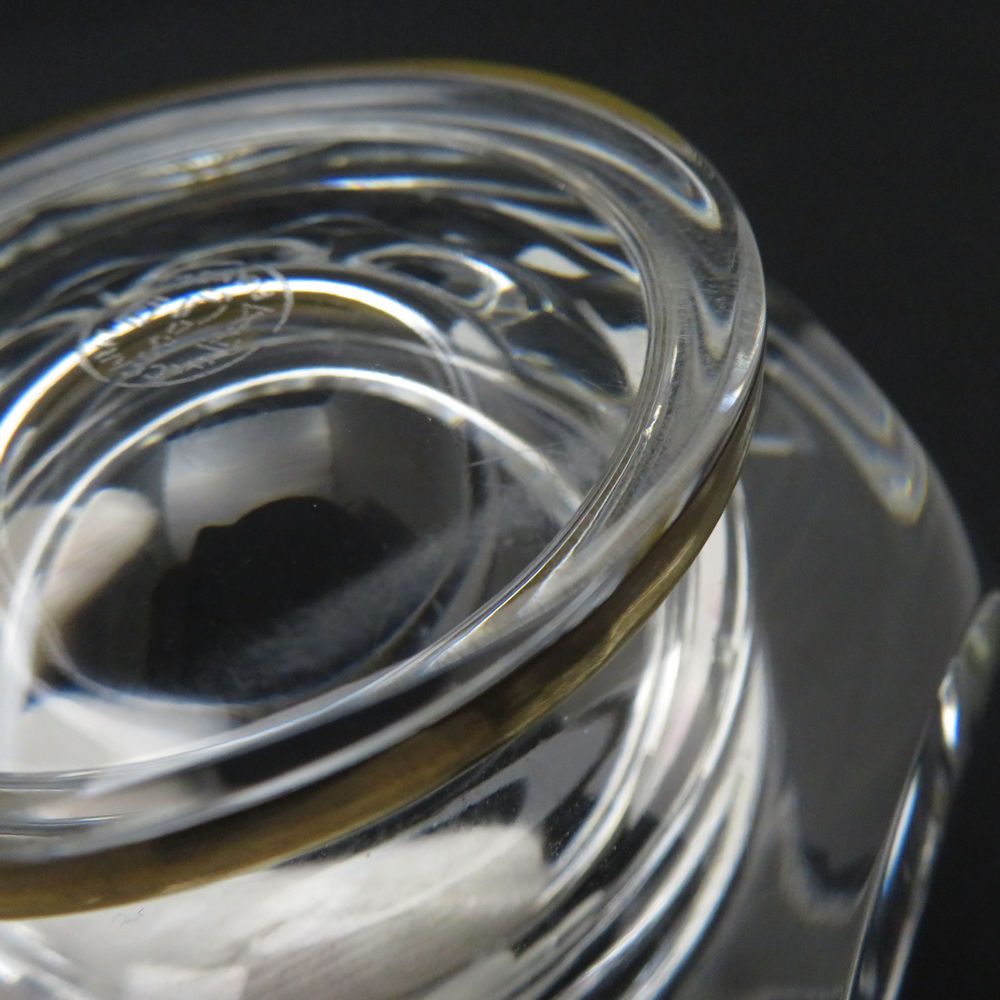 Baccarat バカラ エンパイア ボンボニエール クリスタル 蓋物 小物入れ 金彩 ゴールド SU13235S2 NEXPOTALLINN_EU