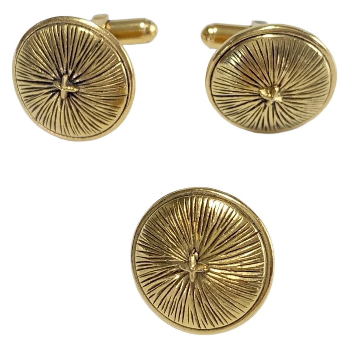 CHANEL シャネル アクセサリー - ゴールド カフス×2点|ブローチ×1点