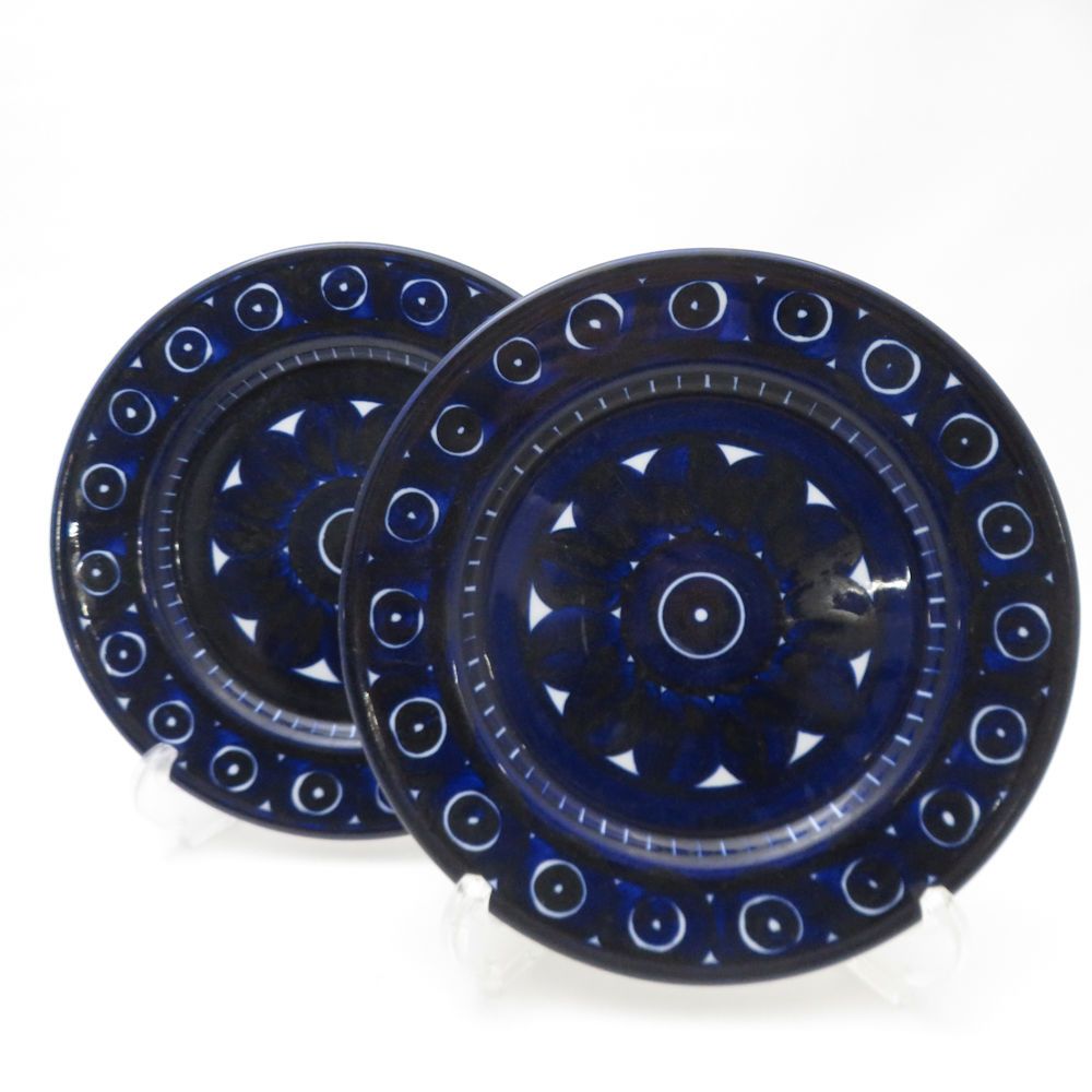 美品 ARABIA アラビア バレンシア 中皿 2枚 ペア 19～20cm