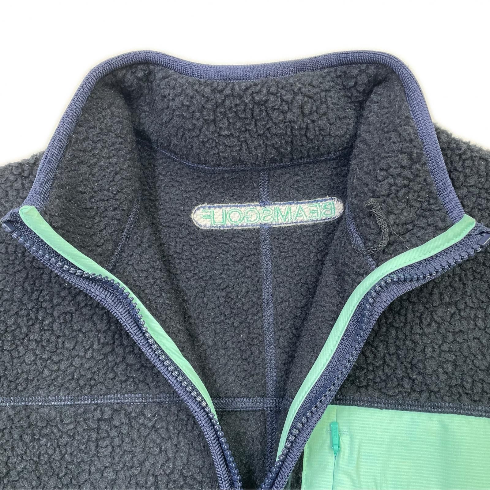 中古 レディース ビームスゴルフ BEAMSGOLF ブルゾン S 青 ブルー 長袖