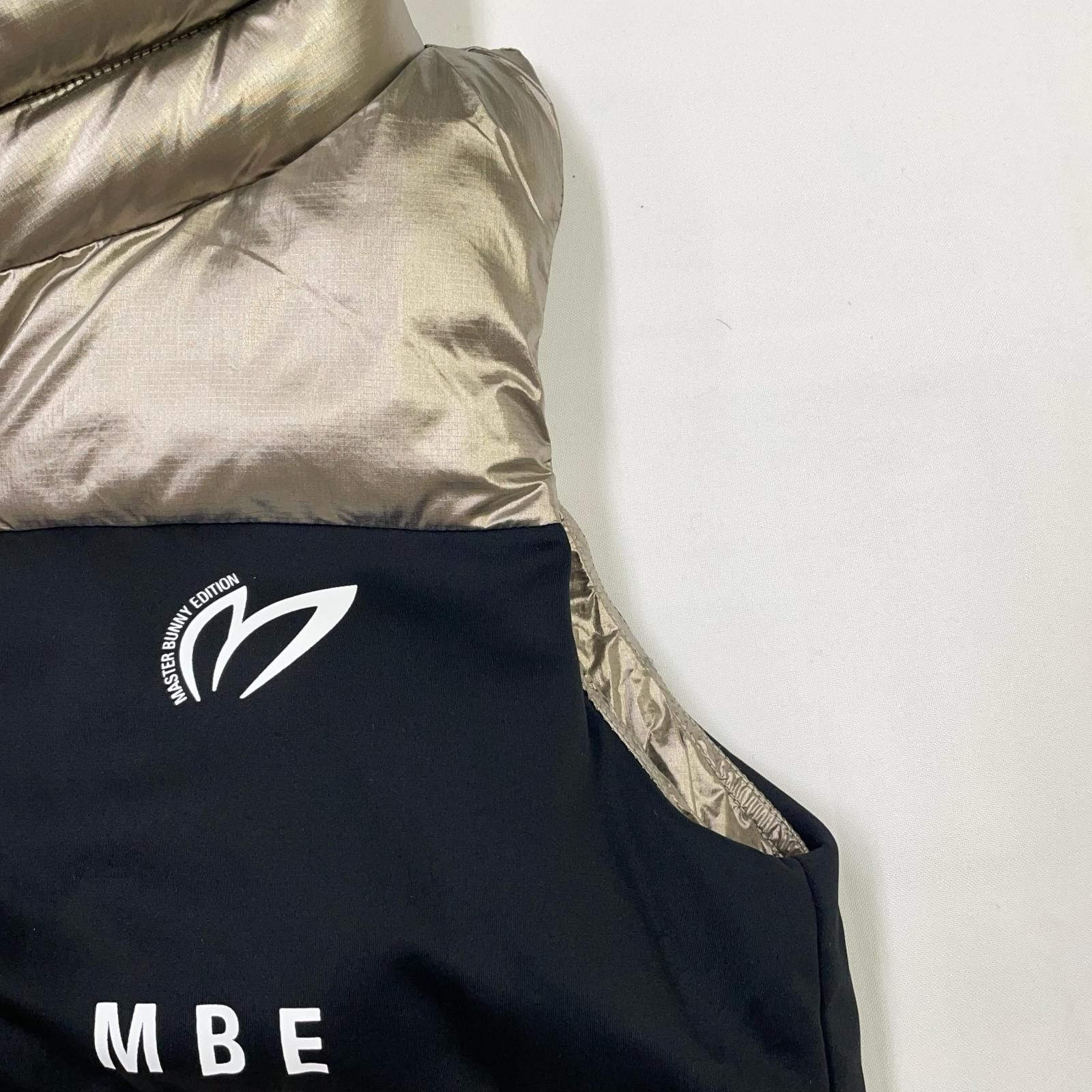 レディース マスターバニーエディション MASTER BUNNY EDITION ベスト 1 M シャンパンゴールド 中綿 ダブルジップ LLC-HASEGAWATOSO_COM