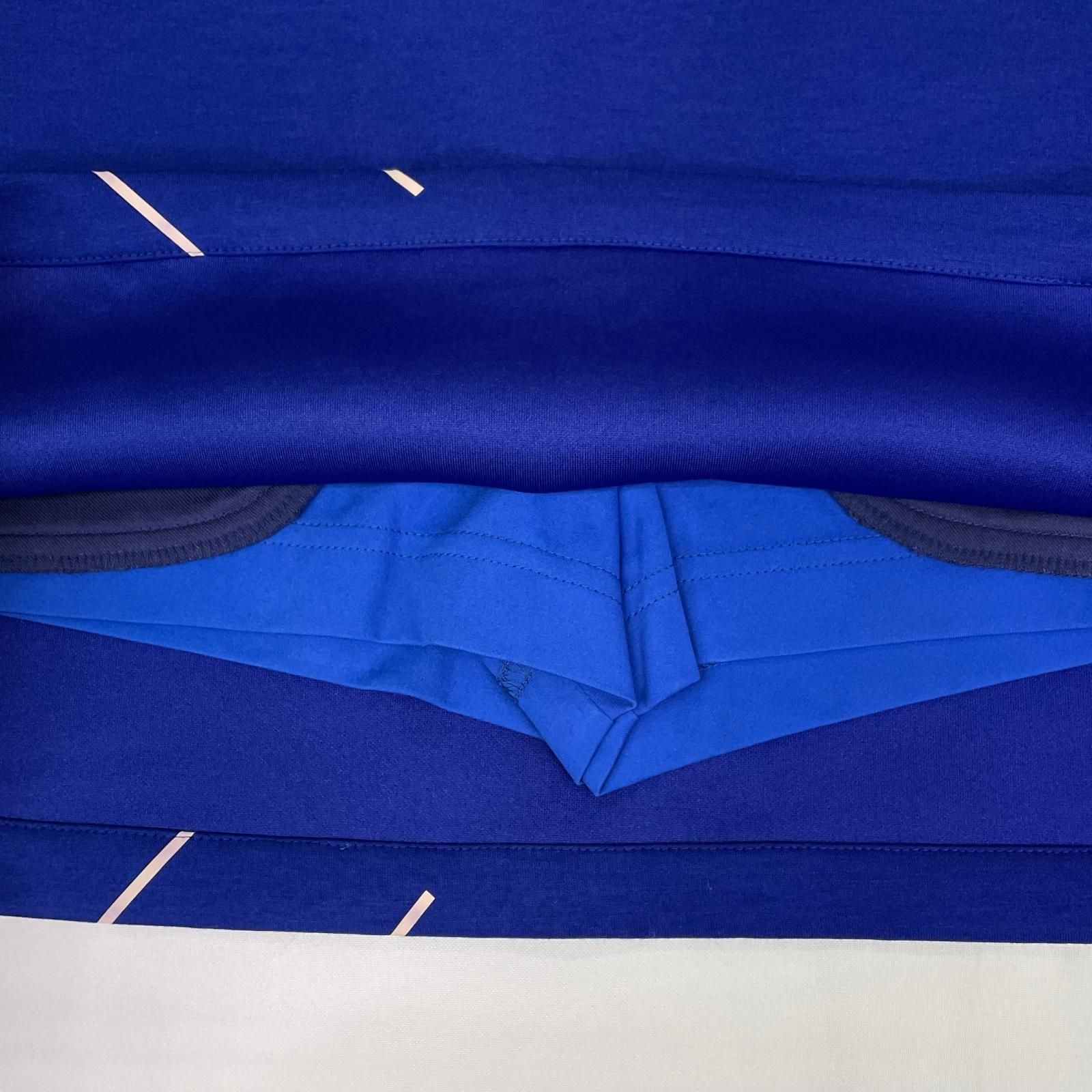 ボトムス レディース サンディ sandie セットアップ S ブルー 青 ダンボールニット 長袖フーディー×スカート