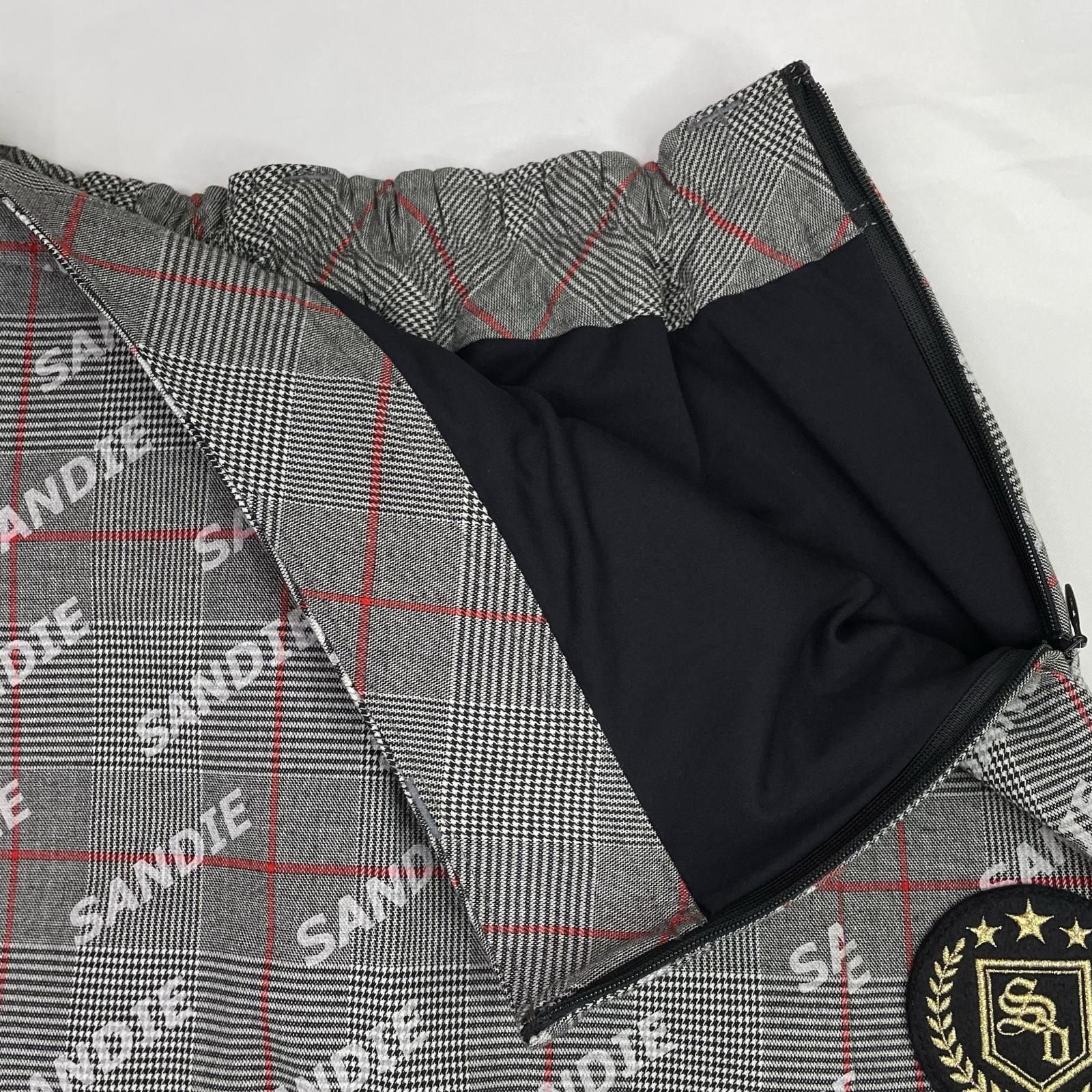 レディース サンディ sandie セットアップ S グレー系 品 チェック柄 LLC-HASEGAWATOSO_COM