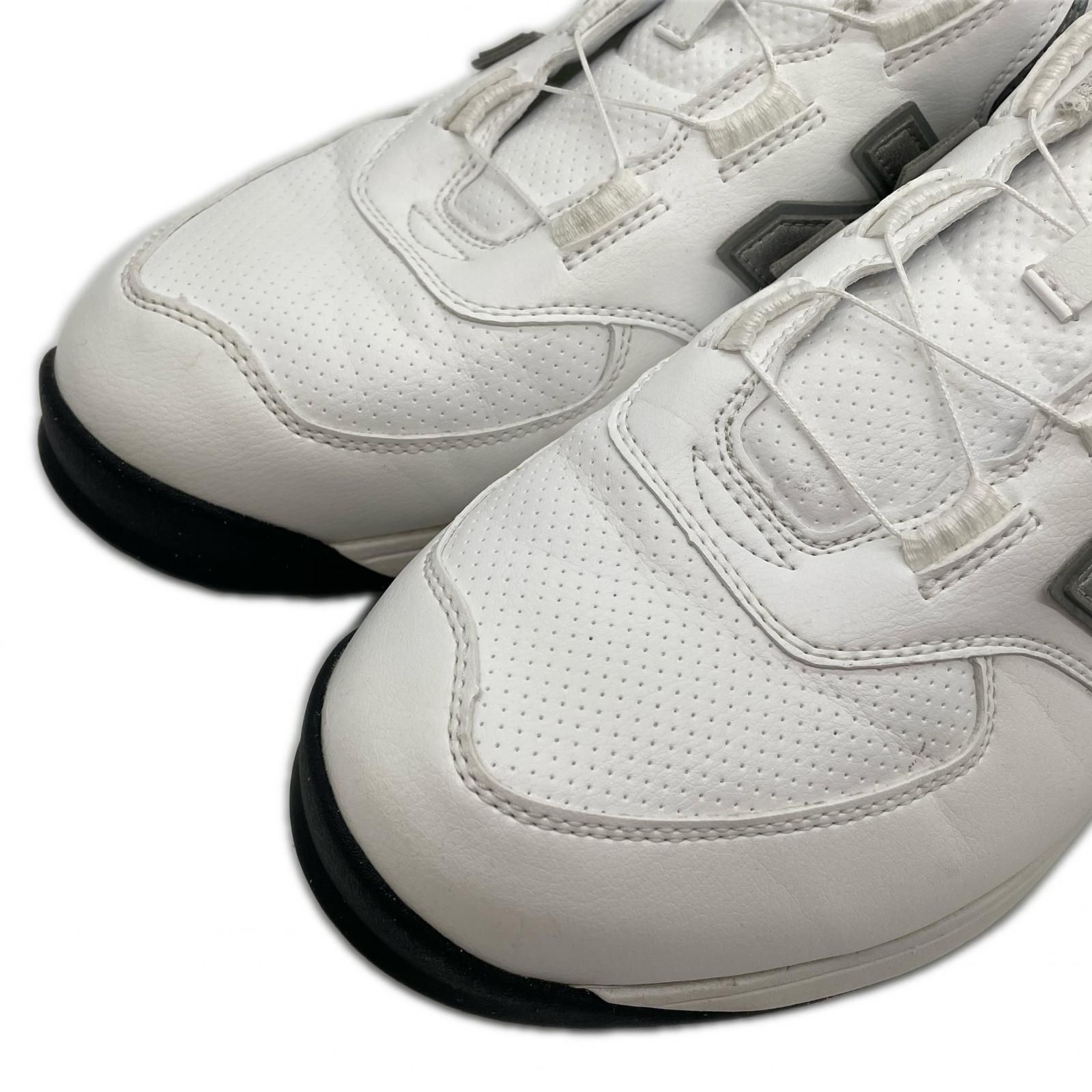 ニューバランスゴルフ New Balance golf ゴルフシューズ 27.5cm ホワイト 574 v4 SL ボア スパイクレス 4E UG574BC4 WWW_SMP1DAWEKUDUS_SCH_ID