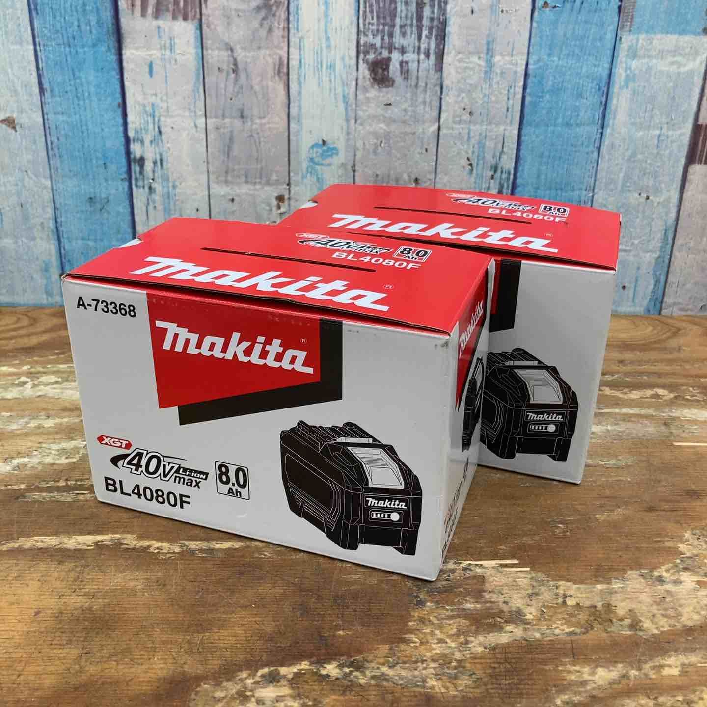夏セール開催中！ 純正2個セット マキタ makita リチウムイオンバッテリー 40Vmax|8.0Ah BL4080F 柏店 絶対大特恵！
