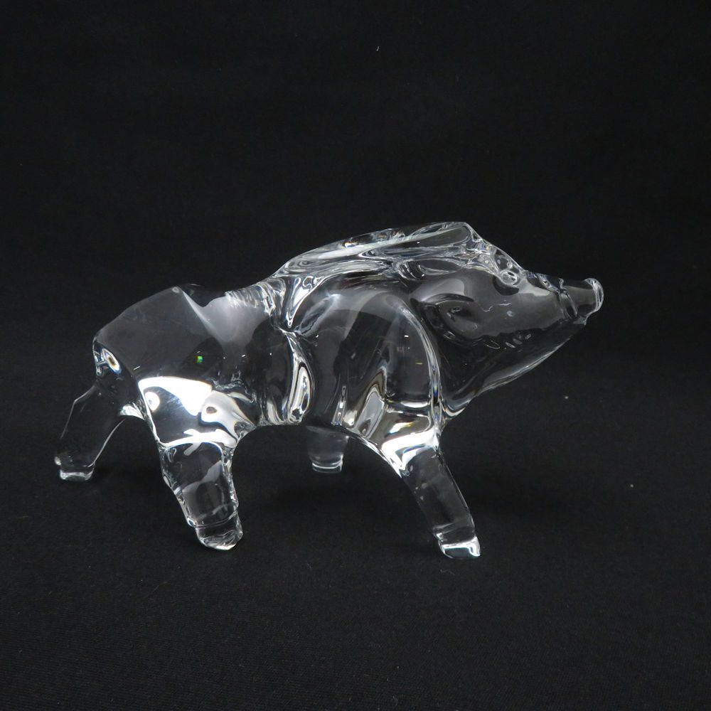 未使用 Baccarat バカラ 2019年 ゾディアック 亥 クリスタル