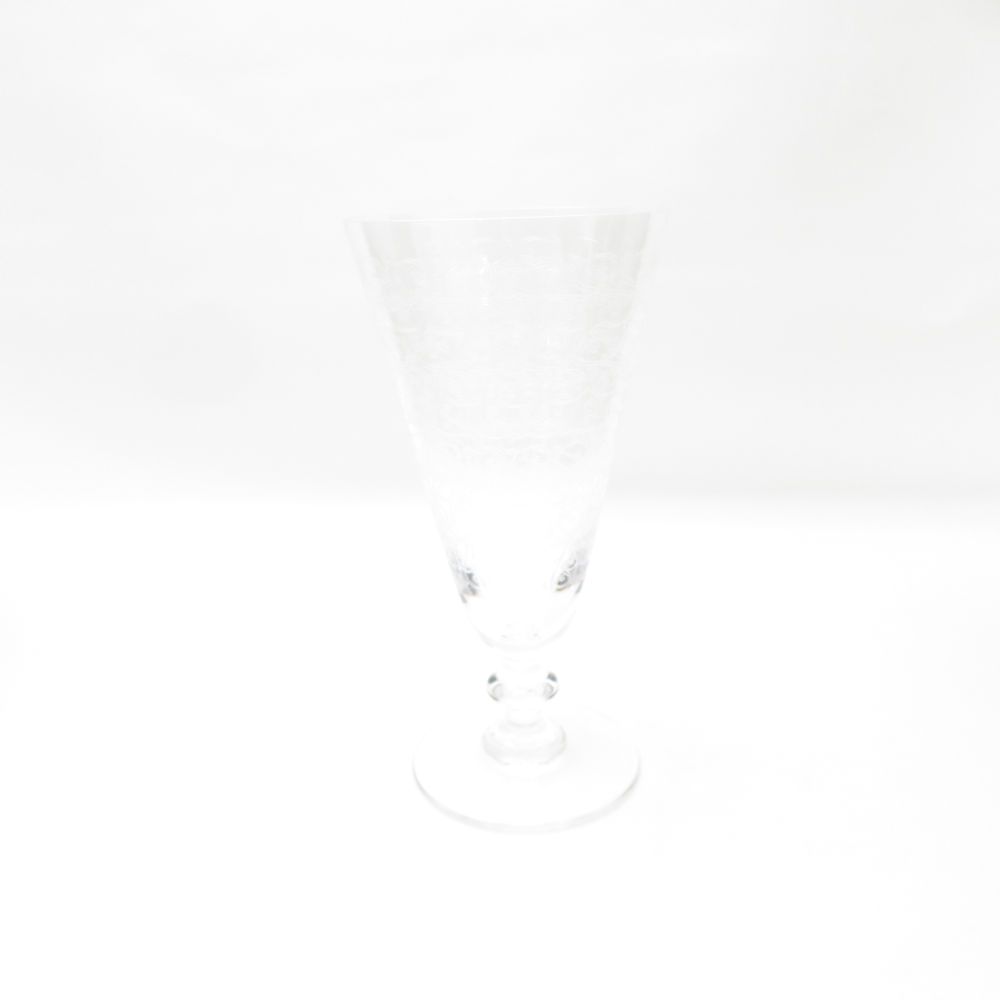 Baccarat バカラ ローハン シャンパングラス H14.5cm フルート 唐草模様 カクテル SC9082S2