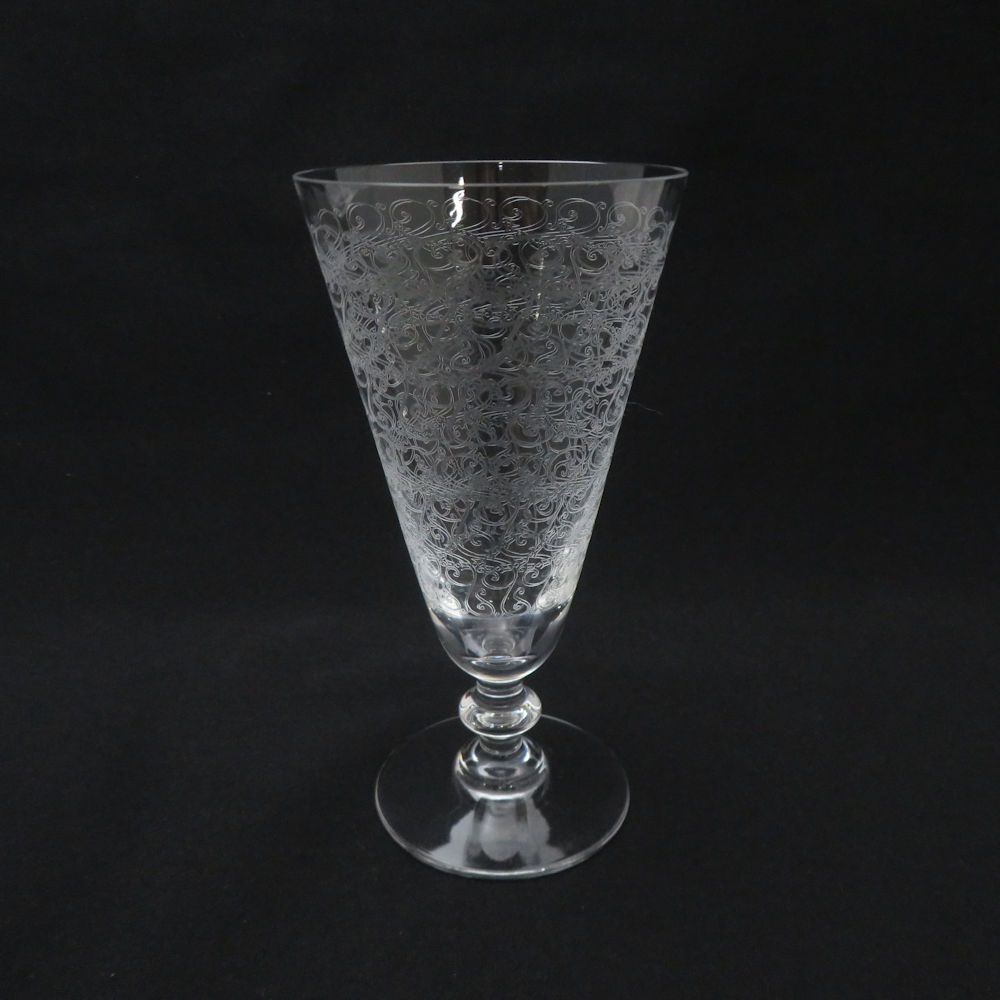 Baccarat バカラ ローハン シャンパングラス H14.5cm フルート 唐草模様 カクテル SC9082S2