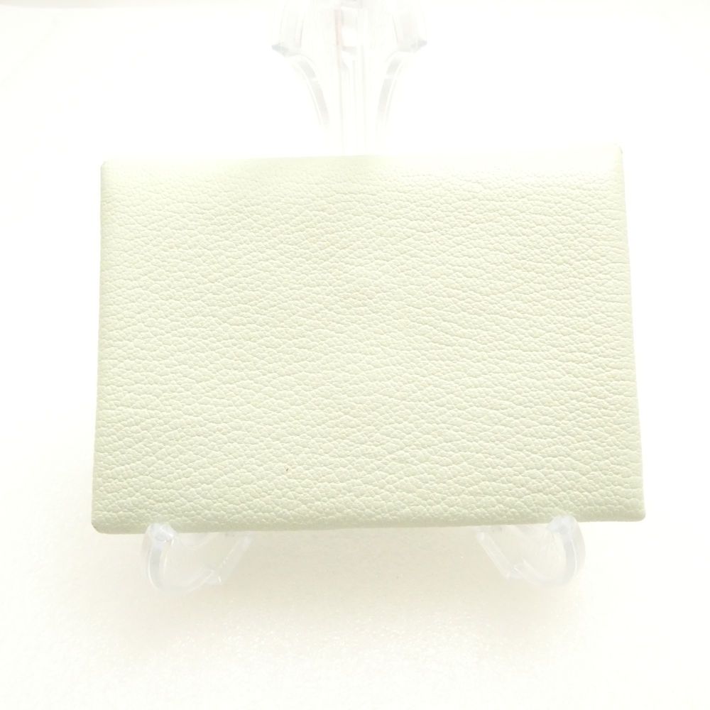 HERMES エルメス カルヴィ デュオ コンパクト ヴェルソ ヴェールフィズ ヴェールユッカ 財布 コインケース B刻印 サイフ カードケース レディース AM7309W1