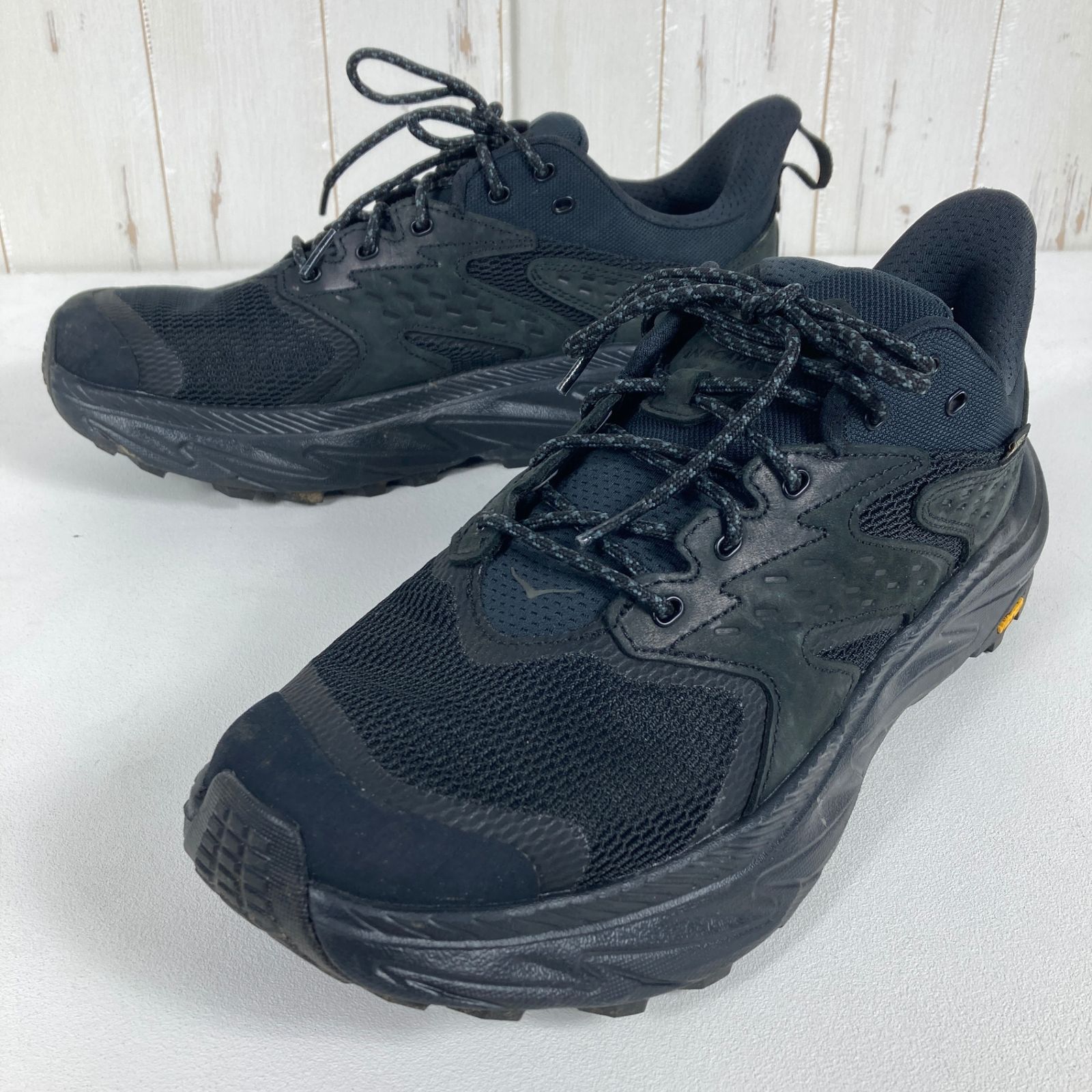 Men s 27.5cm ブラック系 Hoka Oneone ホカ オネオネ アナカパ 2 ロー ゴアテックス Anacapa 2 Low GTX フットウェア トレイルランニングシューズ GORE-TEX ゴアテックス z0005