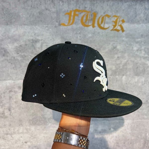 Jewel cap ジュエルキャップ NEWERA ニューエラ スワロ ベースボールキャップ SOX-Logo